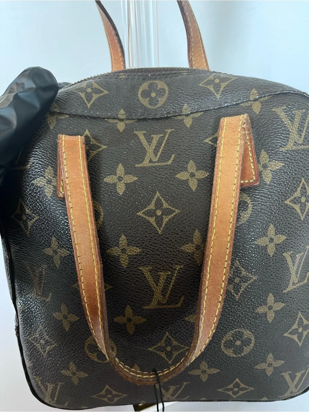 LOUIS VUITTON SPONTINI MONOGRAM HANDBAG